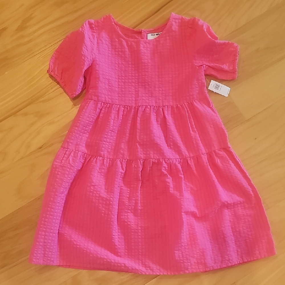 Old Navy Bright Pink Kids Casual Dress